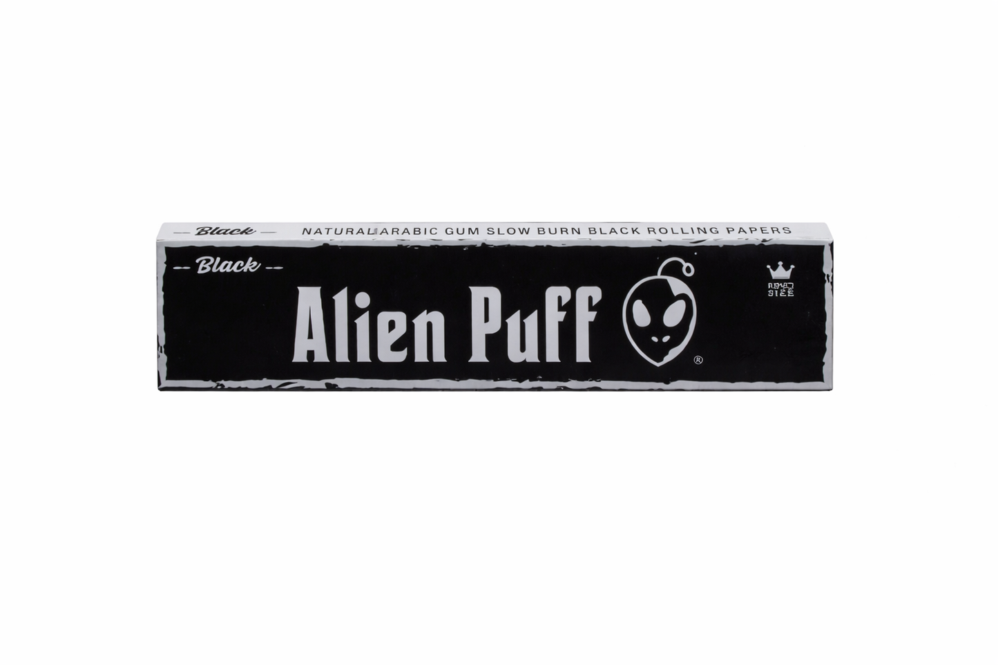 Alien Puff Kingsize Black Colored Rolling Papers