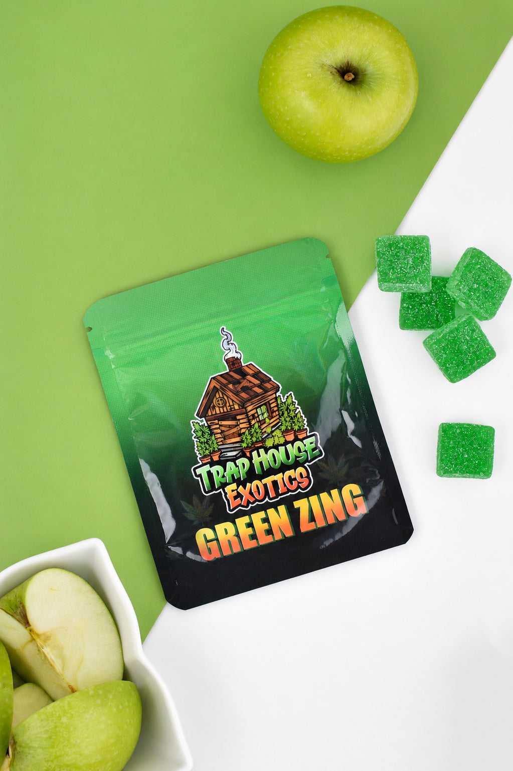 Trap House Exotics 5000mg THC Blend Gummies