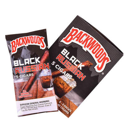 Backwoods Leaf Wrapper Cigars /  Cigarillos - 5 Pack