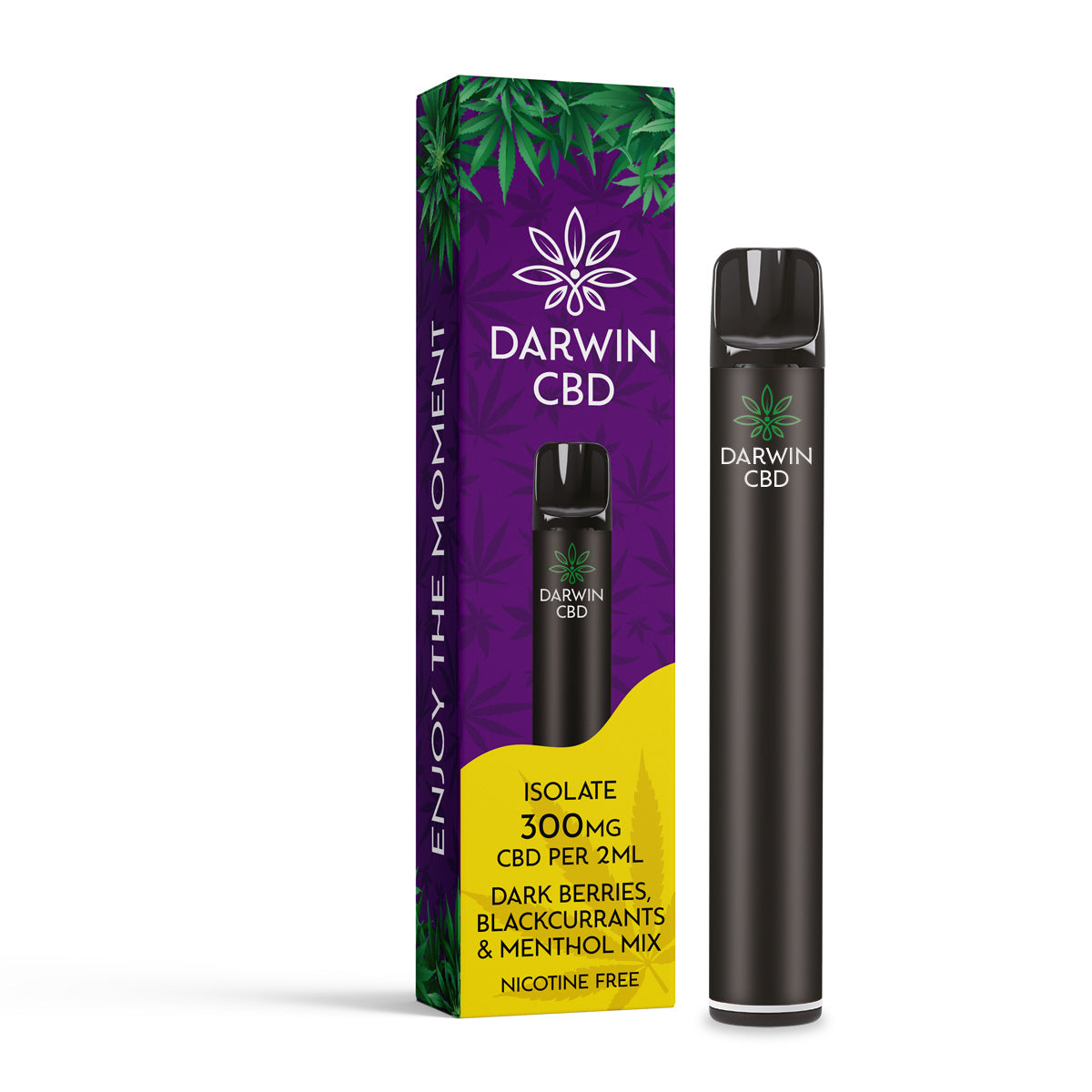Darwin 300mg Prefilled CBD Vape cartridge Pod Kit