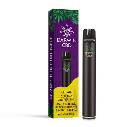 Darwin 300mg Prefilled CBD Vape cartridge Pod Kit