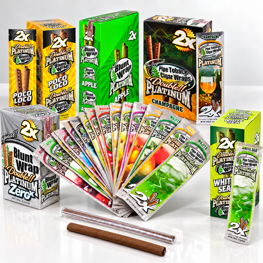 Double Platinum Blunt Wraps