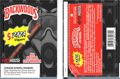 Backwoods Leaf Wrapper Cigars /  Cigarillos - 5 Pack