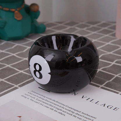 Classic Ceramic Tabletop Ashtray