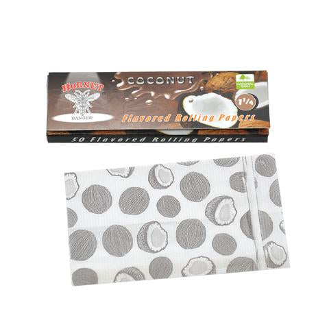 Hornet Flavored Rolling Paper 1 1/4 Size - Booklet (50 Leaves)