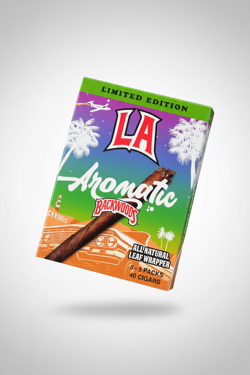 Backwoods - (Limited Edition) Leaf Wrapper Cigar /  Cigarillo - 5 Pack