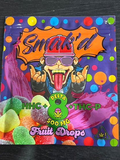 Assorted Pack THCa Fruit Gummies – 1000mg