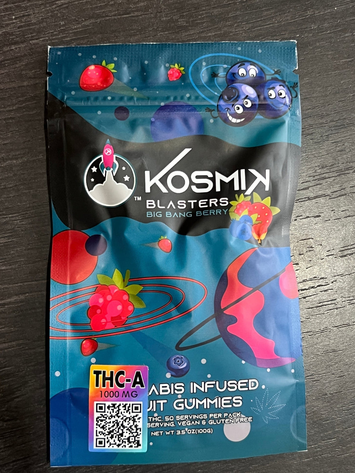 Assorted Pack THCa Fruit Gummies – 1000mg