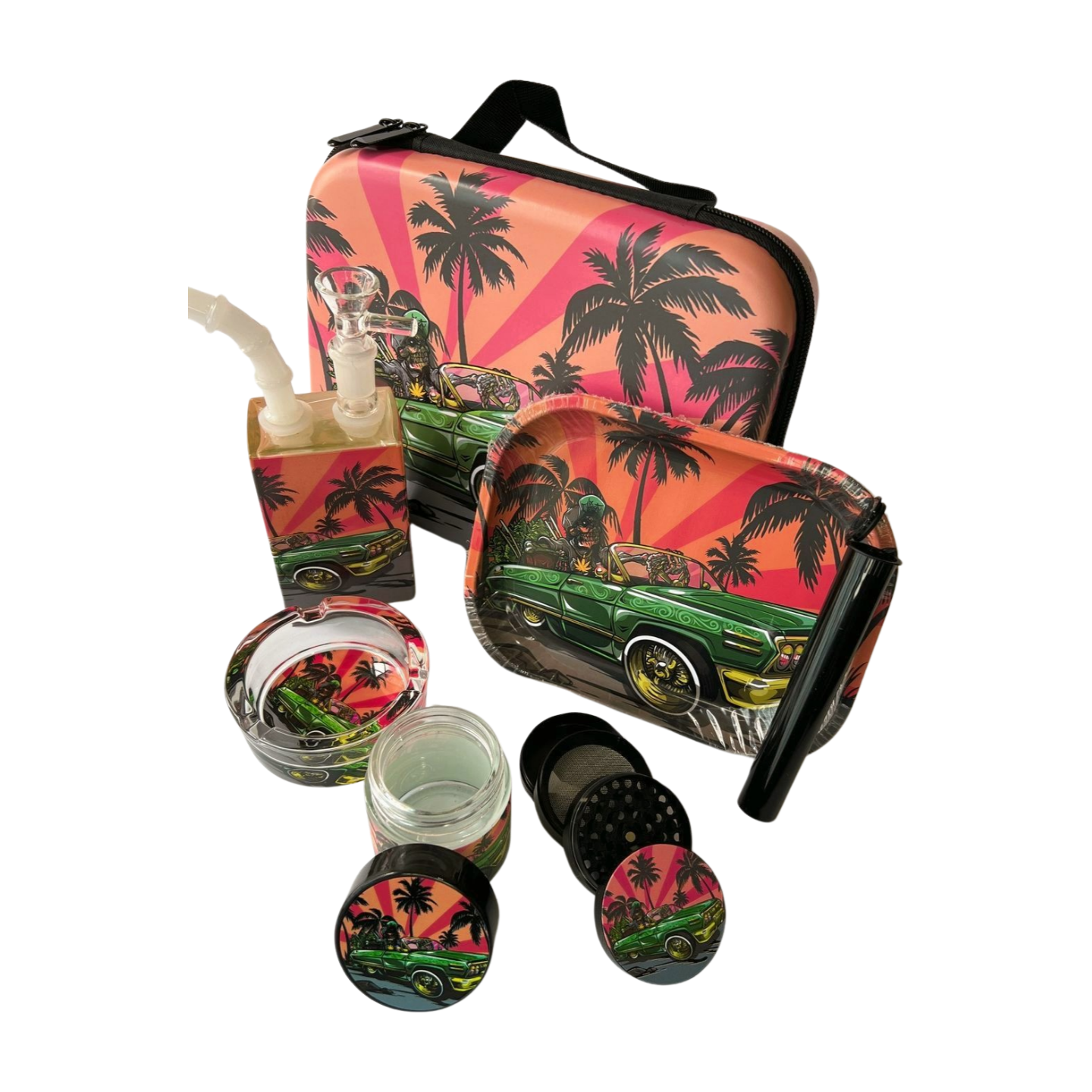 Juice Bong Smoking Gift Kit Set Bag