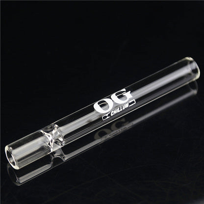 OG Chillum smoking Glass pipes straight design