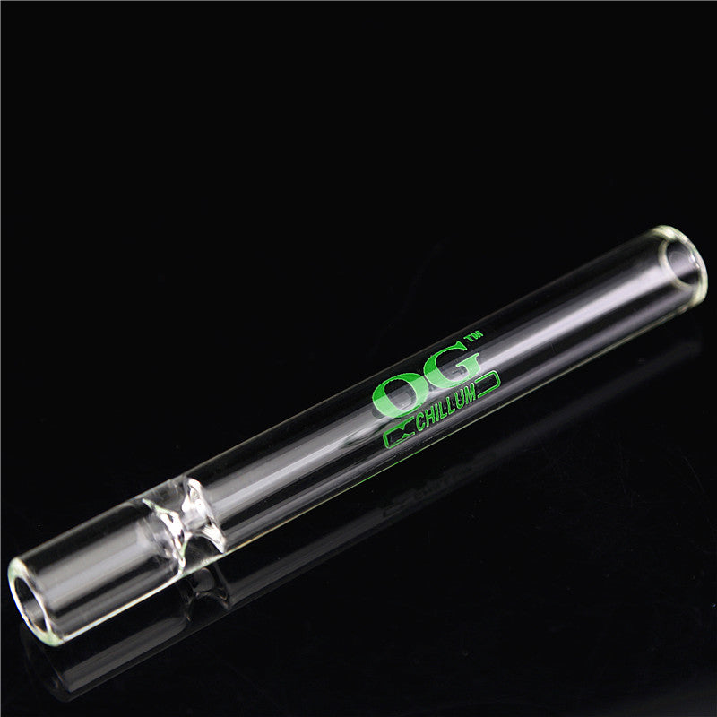 OG Chillum smoking Glass pipes straight design