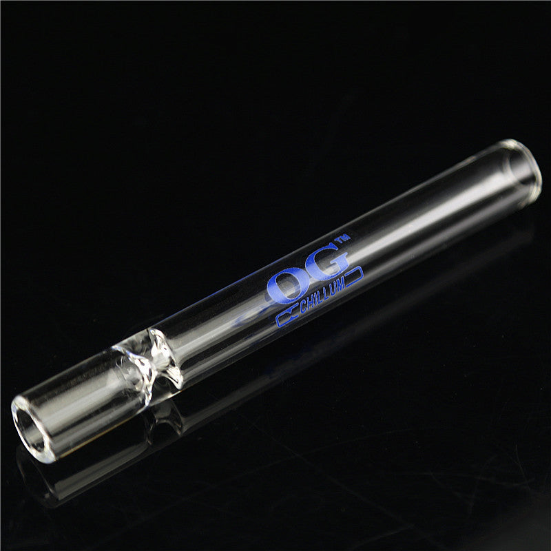 OG Chillum smoking Glass pipes straight design