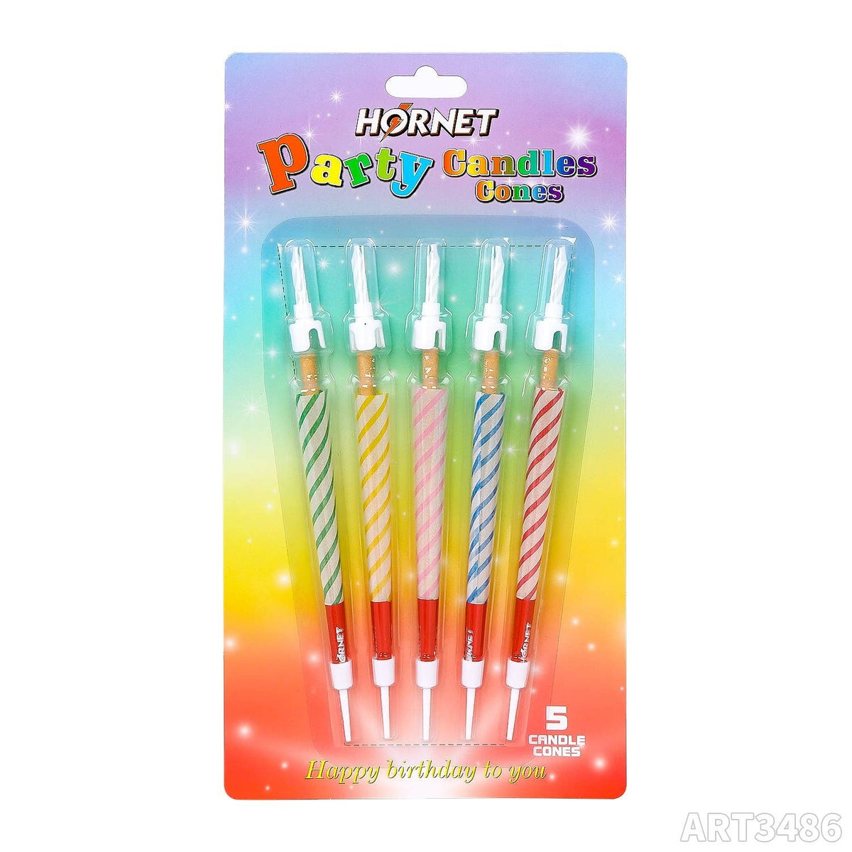 Hornet Pre-Rolled Birthday Trumpet King Size Cones  - Rolling Paper