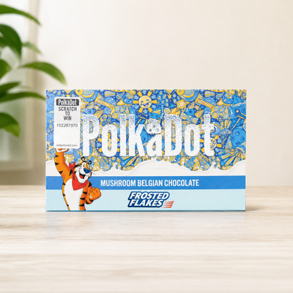 PolkaDot Belgian Mushroom Chocolate Bar