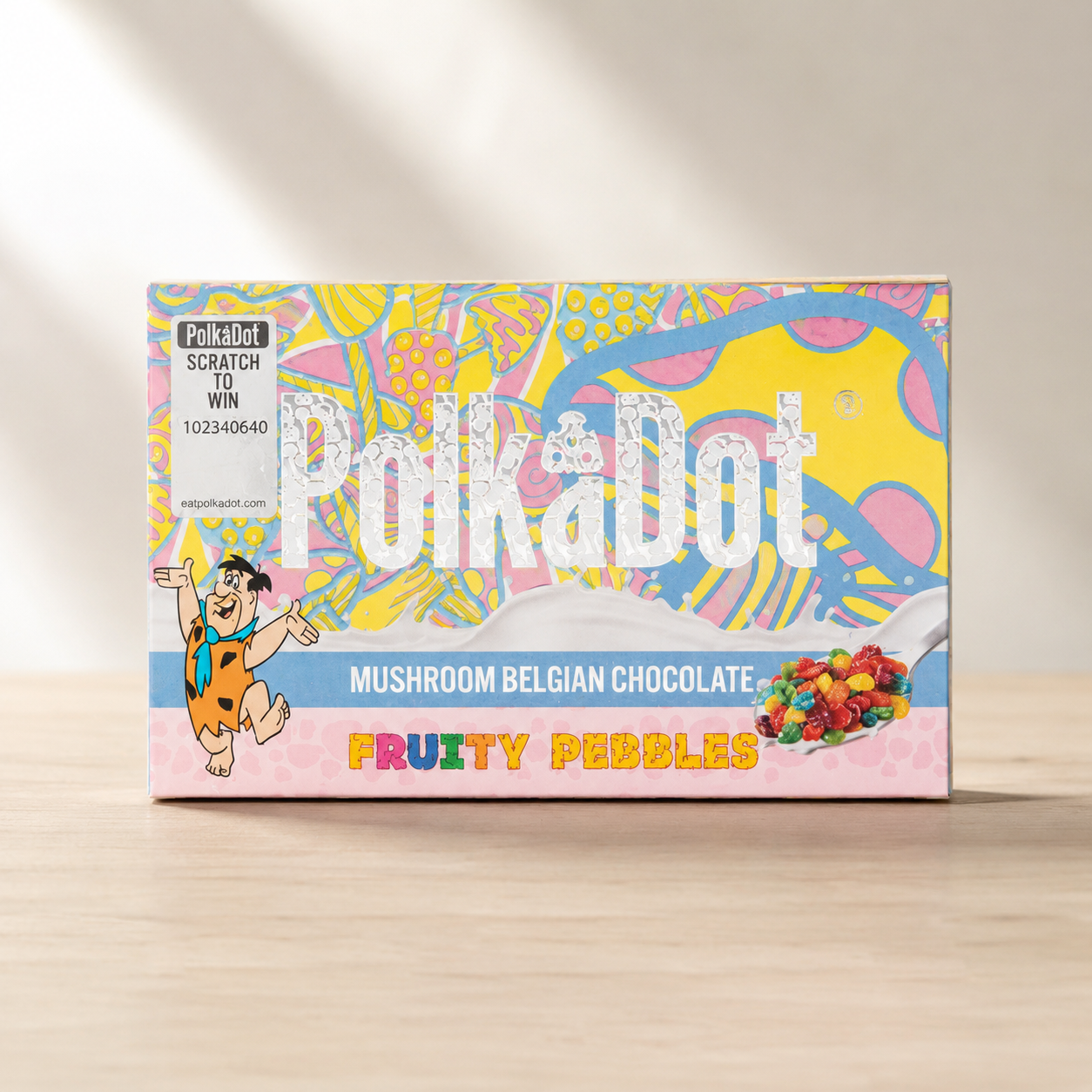 PolkaDot Belgian Mushroom Chocolate Bar