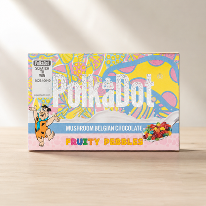 PolkaDot Belgian Mushroom Chocolate Bar