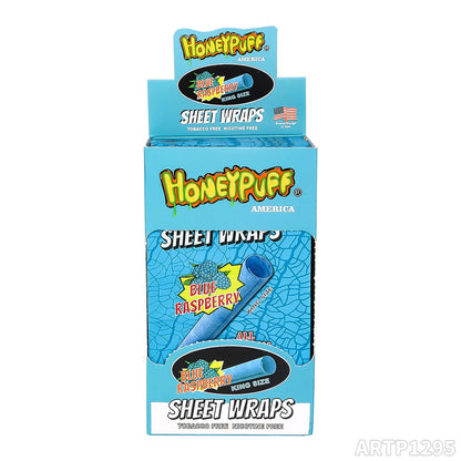 Organic Honeypuff America Blunt Sheet Wraps - 5 Wraps
