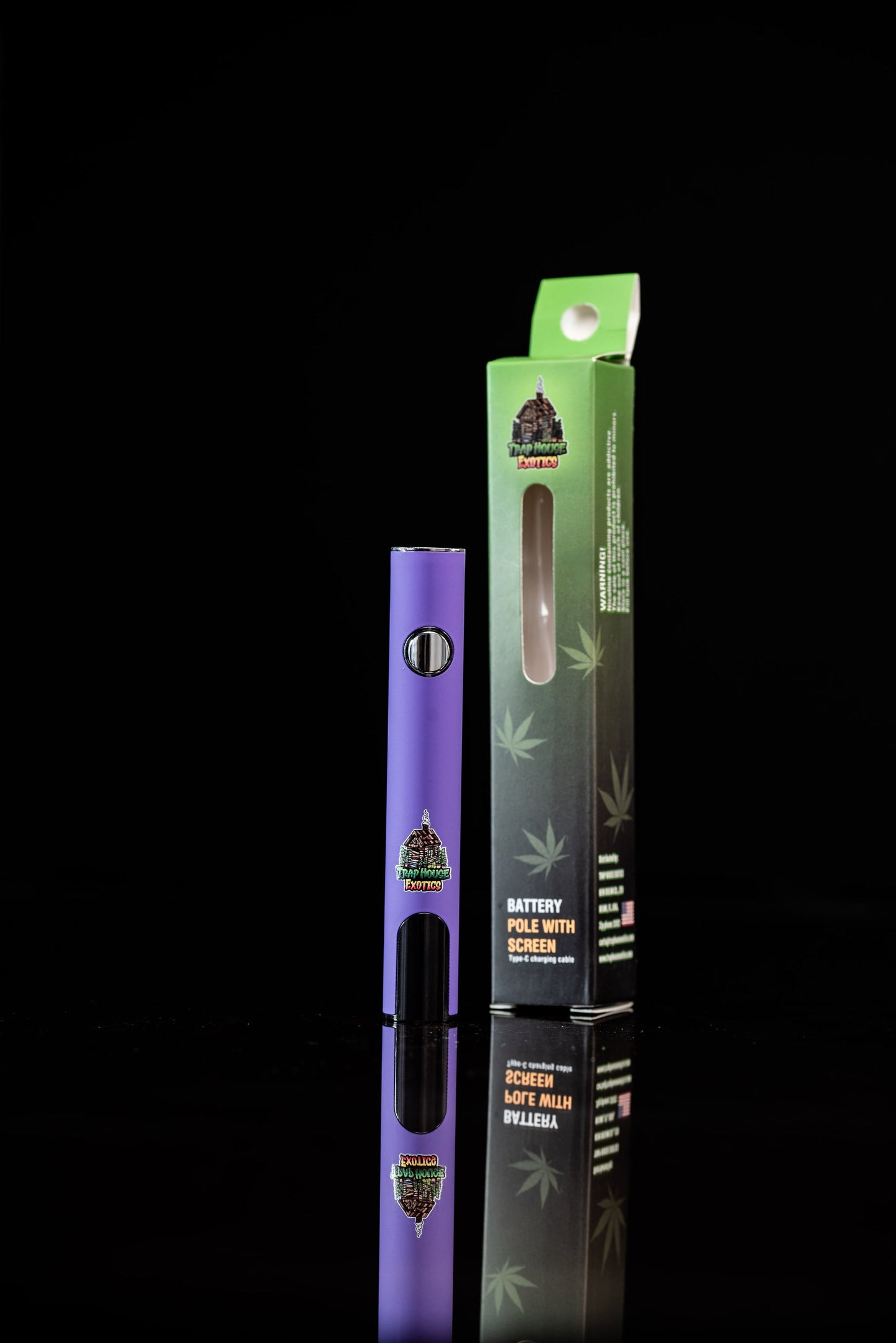 Trap House Exotics 400mah Vape Cartridge Battery