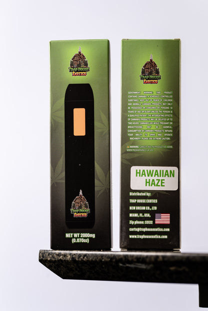 Trap House Exotics Disposable Vape Cartridge - Delta 8 2000mg