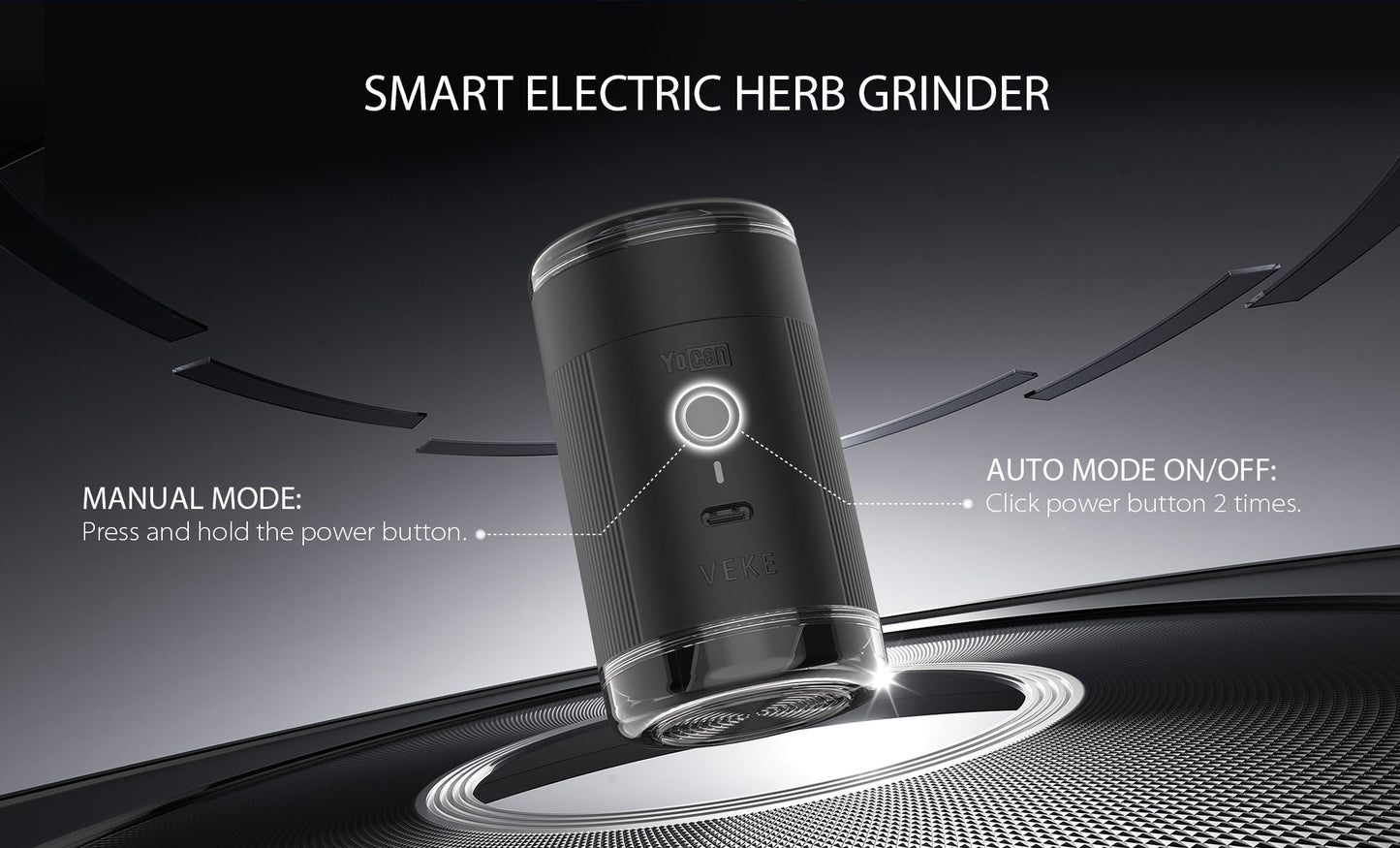 Yocan Veke Automatic Electric Grinder