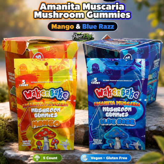 Wake & Bake Amanita Muscaria Mushroom Gummies - 3500mg