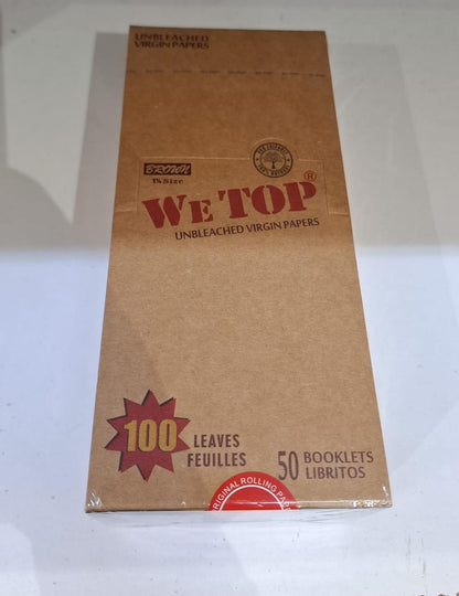 Wetop Brown 1 1/4 Size Rolling Papers