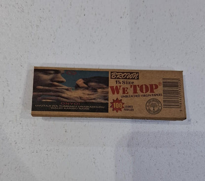 Wetop Brown 1 1/4 Size Rolling Papers