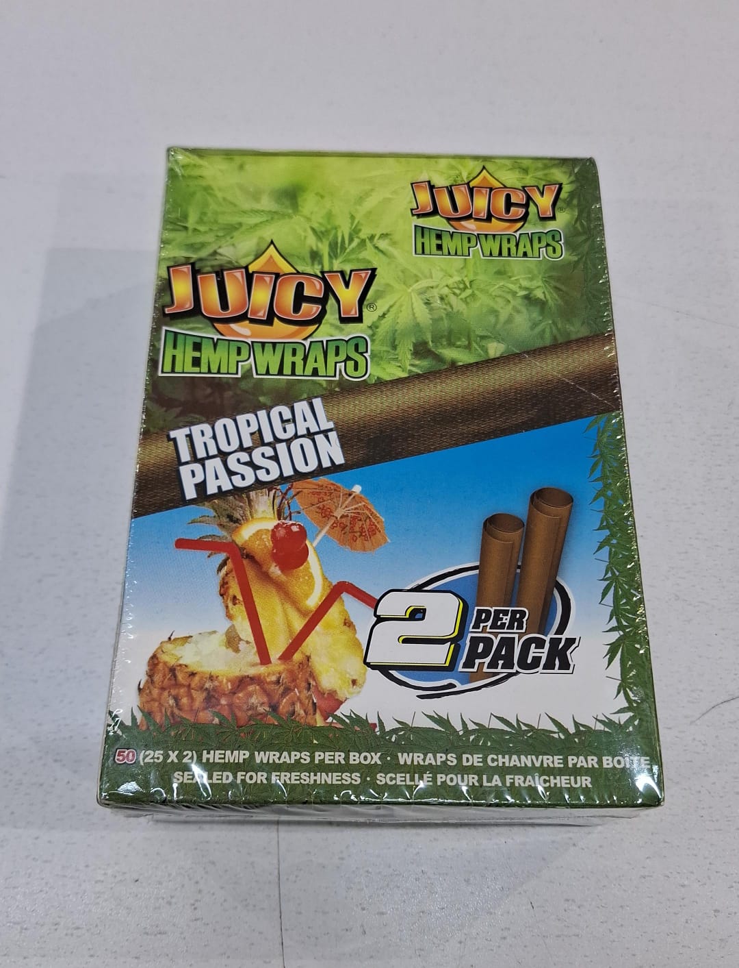 Juicy Hemp Wrap Blunt Wraps - 2 Pack