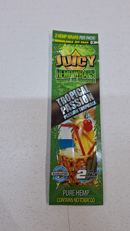 Juicy Hemp Wrap Blunt Wraps - 2 Pack