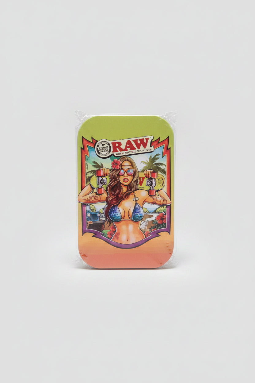 RAW Collectors Edition Tin Case 2oz gift kit set
