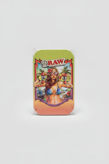 RAW Collectors Edition Tin Case 2oz gift kit set