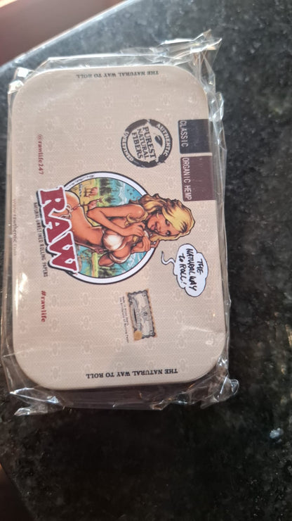 RAW Collectors Edition Tin Case 2oz gift kit set