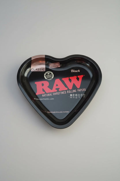 RAW Metallic Heart Shape Rolling Tray