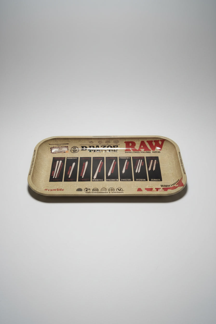 RAW Signature Rolling Trays Collection – Large 14" × 11"