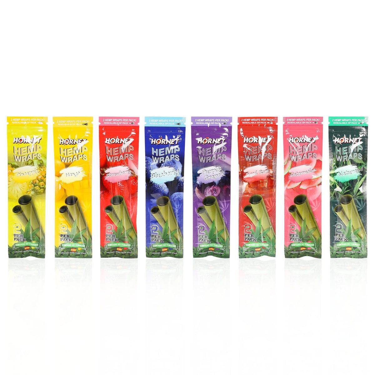 Hornet Flavored Hemp Wraps - 2 Wraps