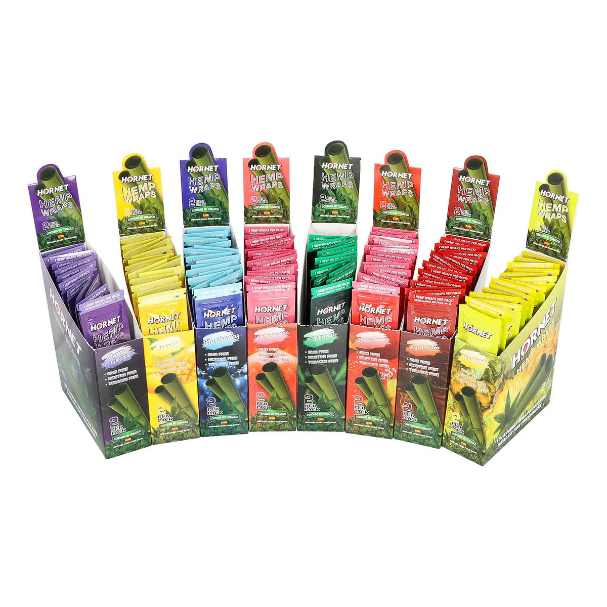 Hornet Flavored Hemp Wraps - 2 Wraps