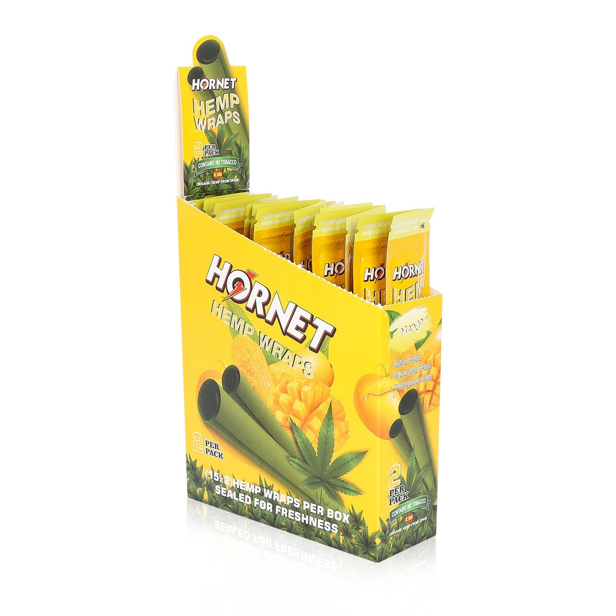 Hornet Flavored Hemp Wraps - 2 Wraps