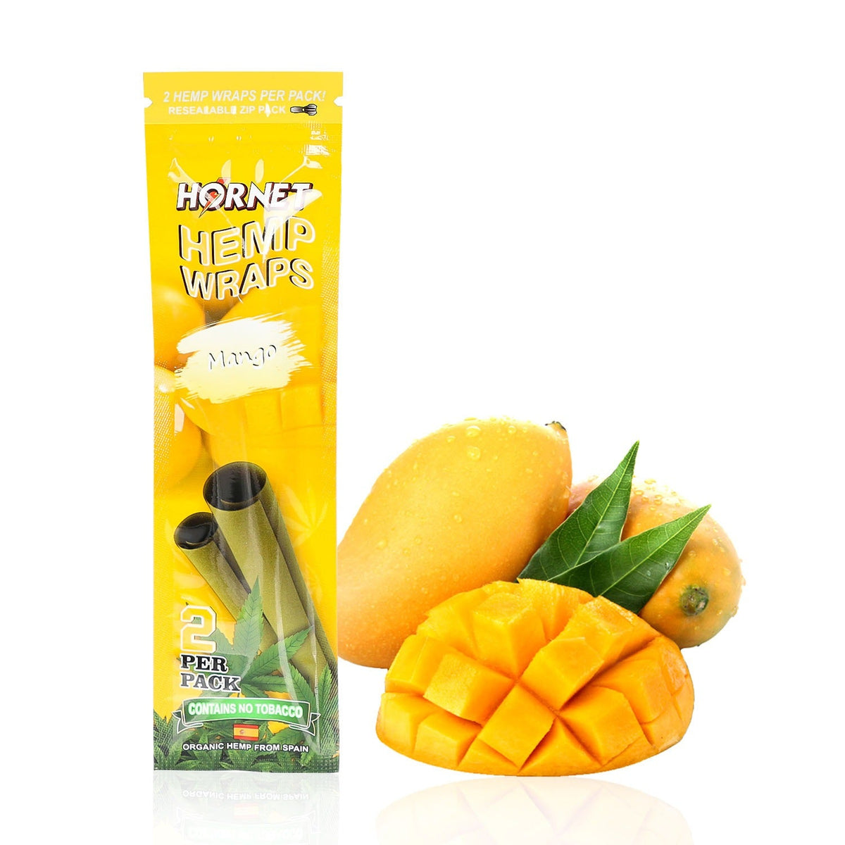 Hornet Flavored Hemp Wraps - 2 Wraps