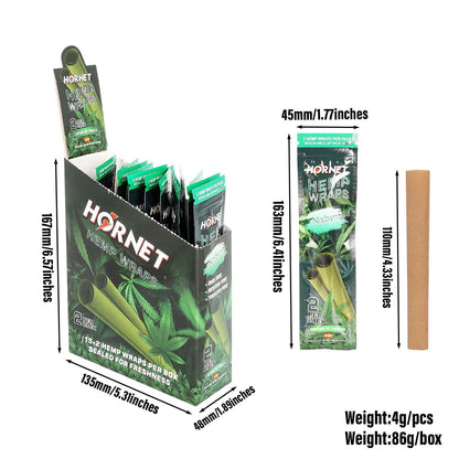 Hornet Flavored Hemp Wraps - 2 Wraps