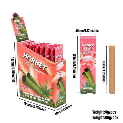 Hornet Flavored Hemp Wraps - 2 Wraps