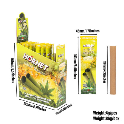 Hornet Flavored Hemp Wraps - 2 Wraps