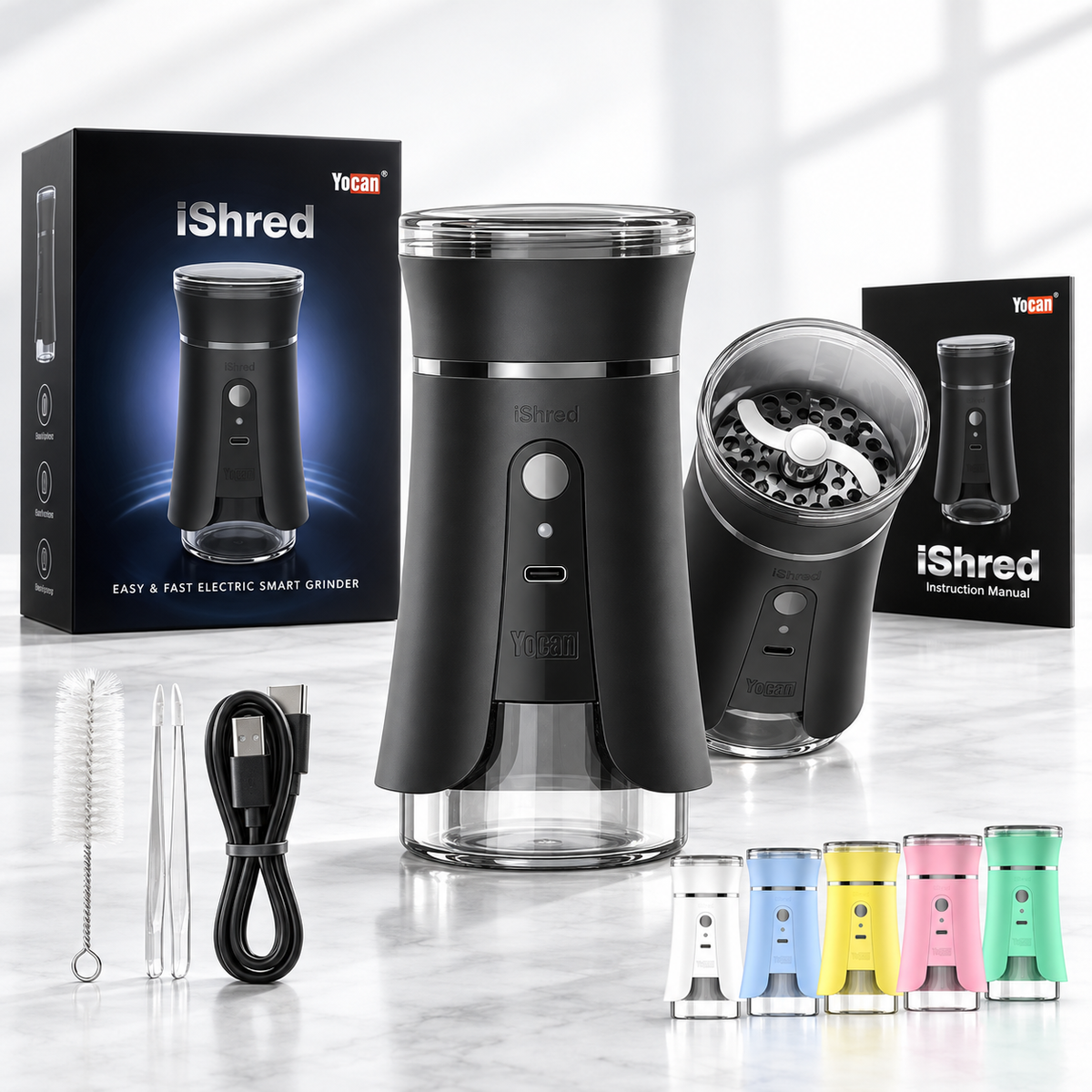 Yocan Ishred Automatic Electric Grinder