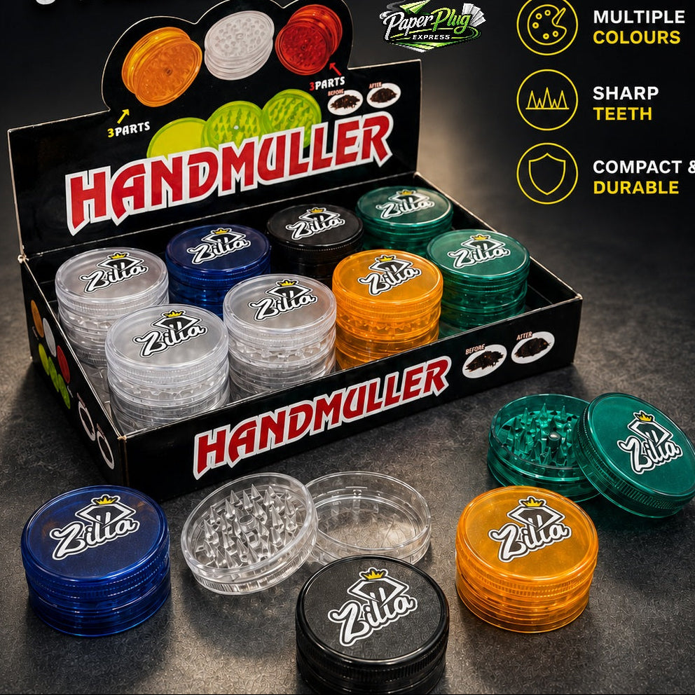Zilla 60mm 3-Part Acrylic Plastic Grinder