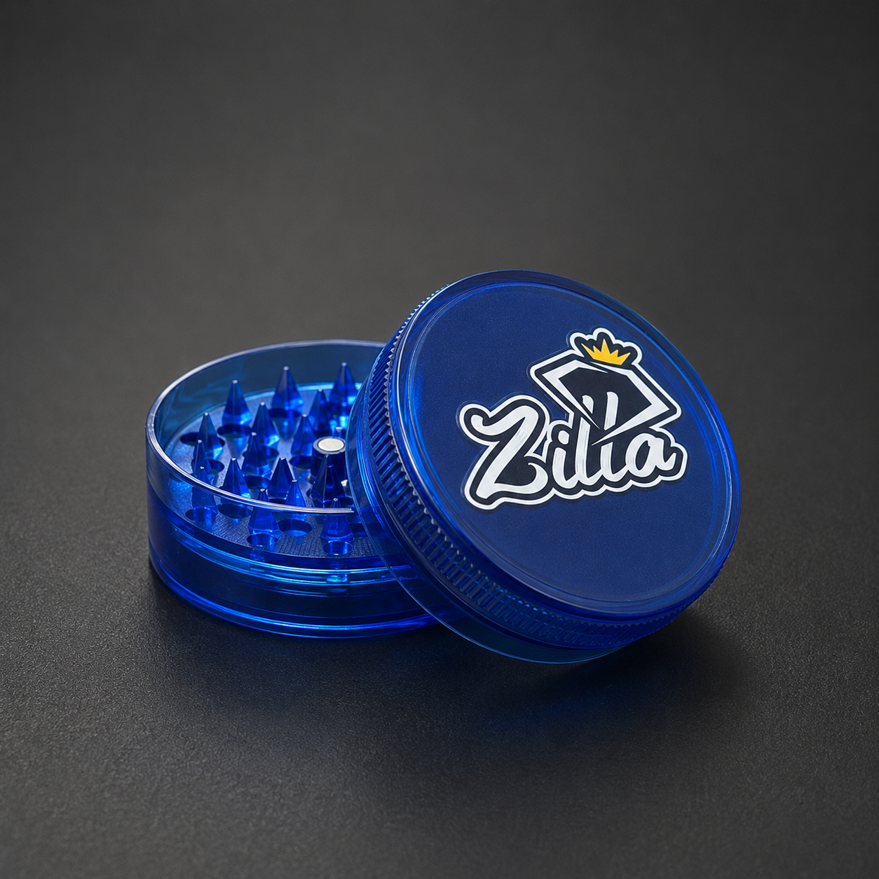 Zilla 60mm 3-Part Acrylic Plastic Grinder