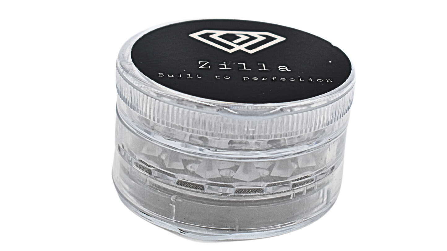 Zilla Acrylic Plastic Grinder 60mm 3 Layer - Big