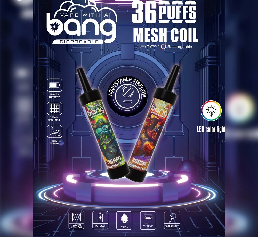 Bang Beast 36000: 36K Puffs Disposable Nic Vape