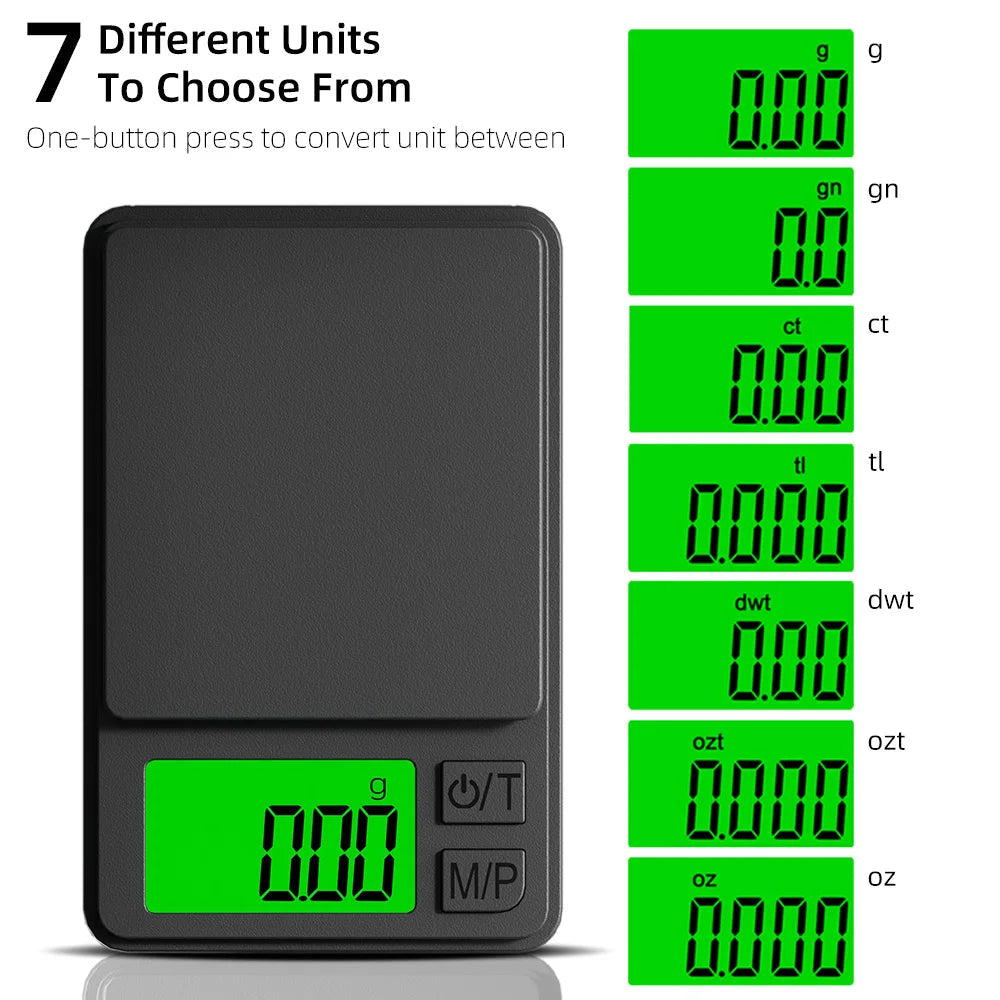 Mini Precision Digital Pocket Weighing Scale (0.01g–1kg)