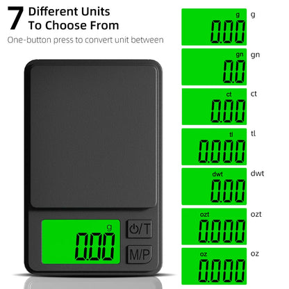 Mini Precision Digital Pocket Weighing Scale (0.01g–1kg)