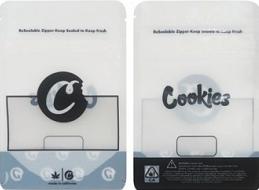 Cookies Ziplock Smell Proof Bag - 28g (100pcs)