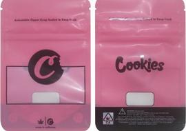 Cookies Ziplock Smell Proof Bag - 28g (100pcs)